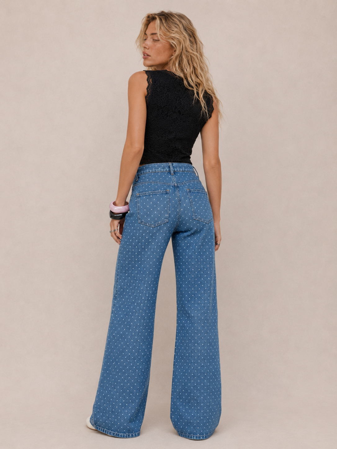 Relaxed Straight Leg Casual Pants