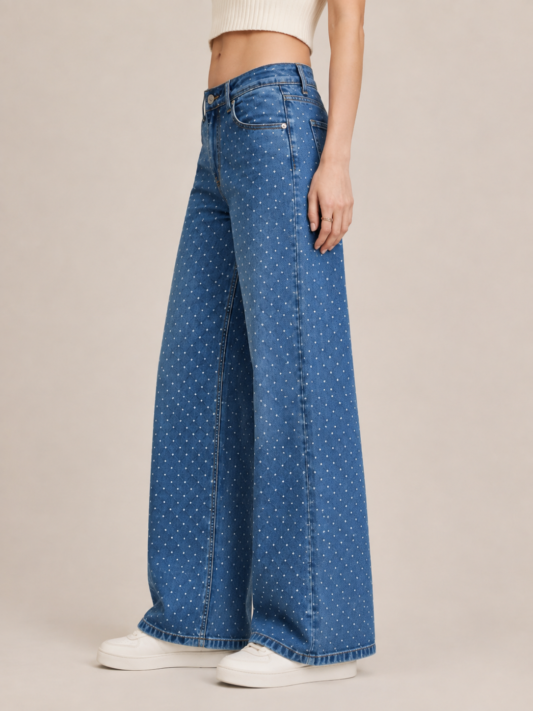 Relaxed Straight Leg Casual Pants