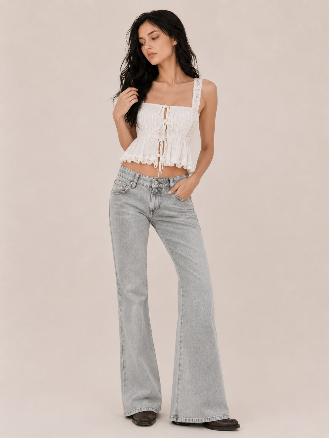 Vintage Flare Leg Jeans