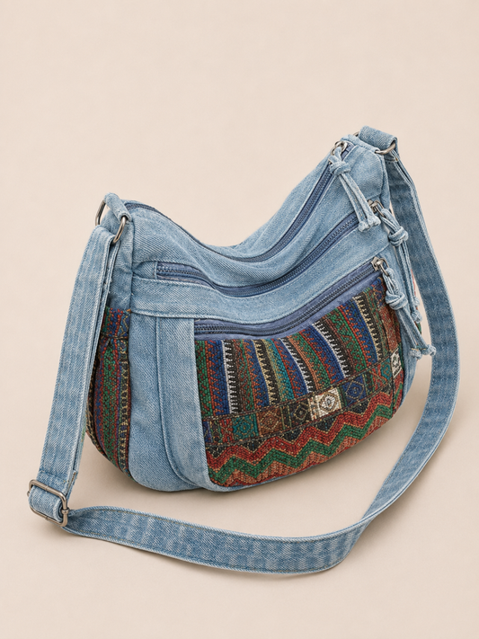 Bohemian Embroidered Casual Shoulder Bag