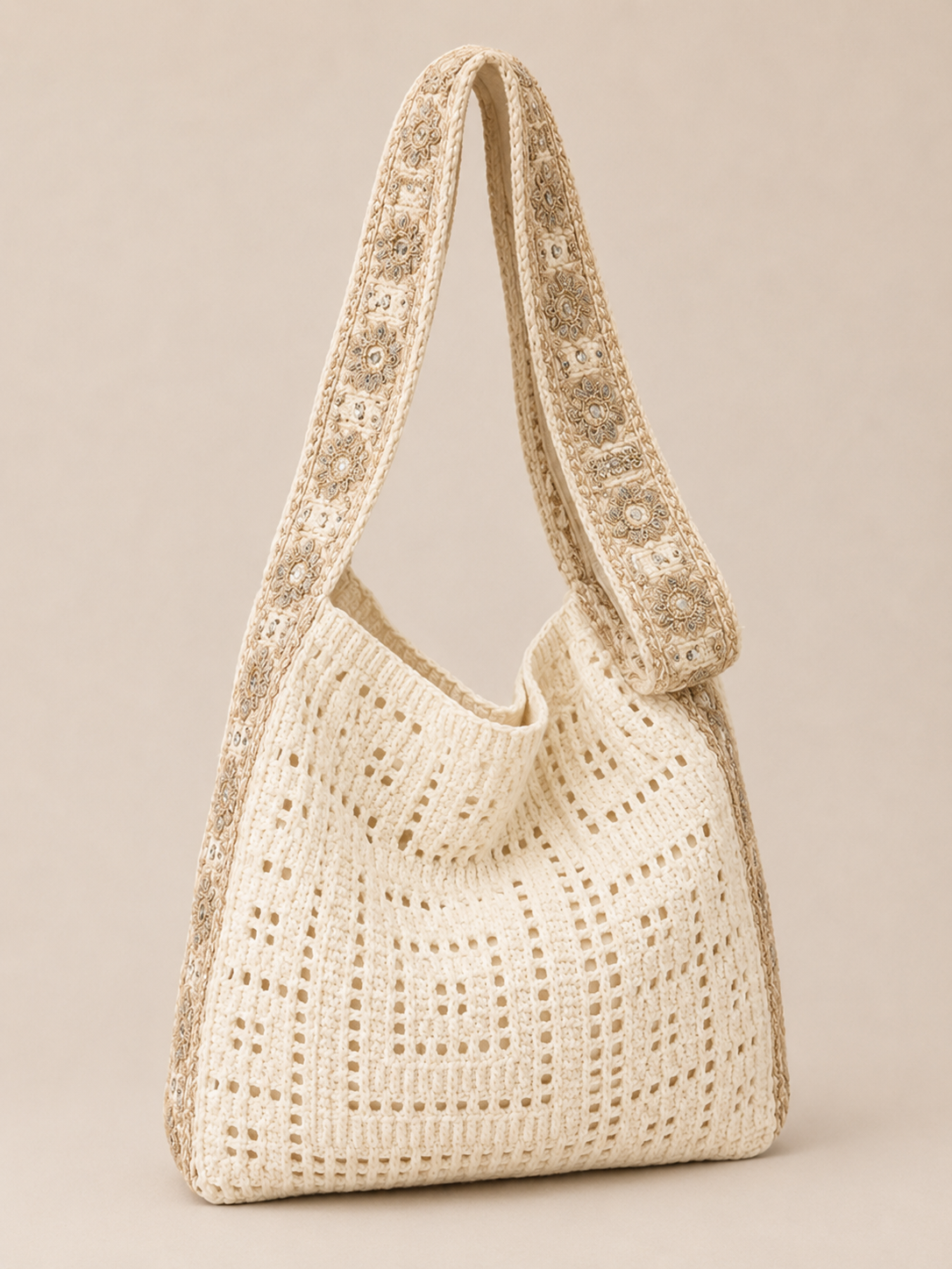 Crochet Tote Bag