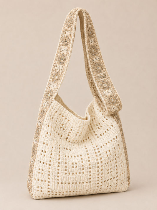Crochet Tote Bag