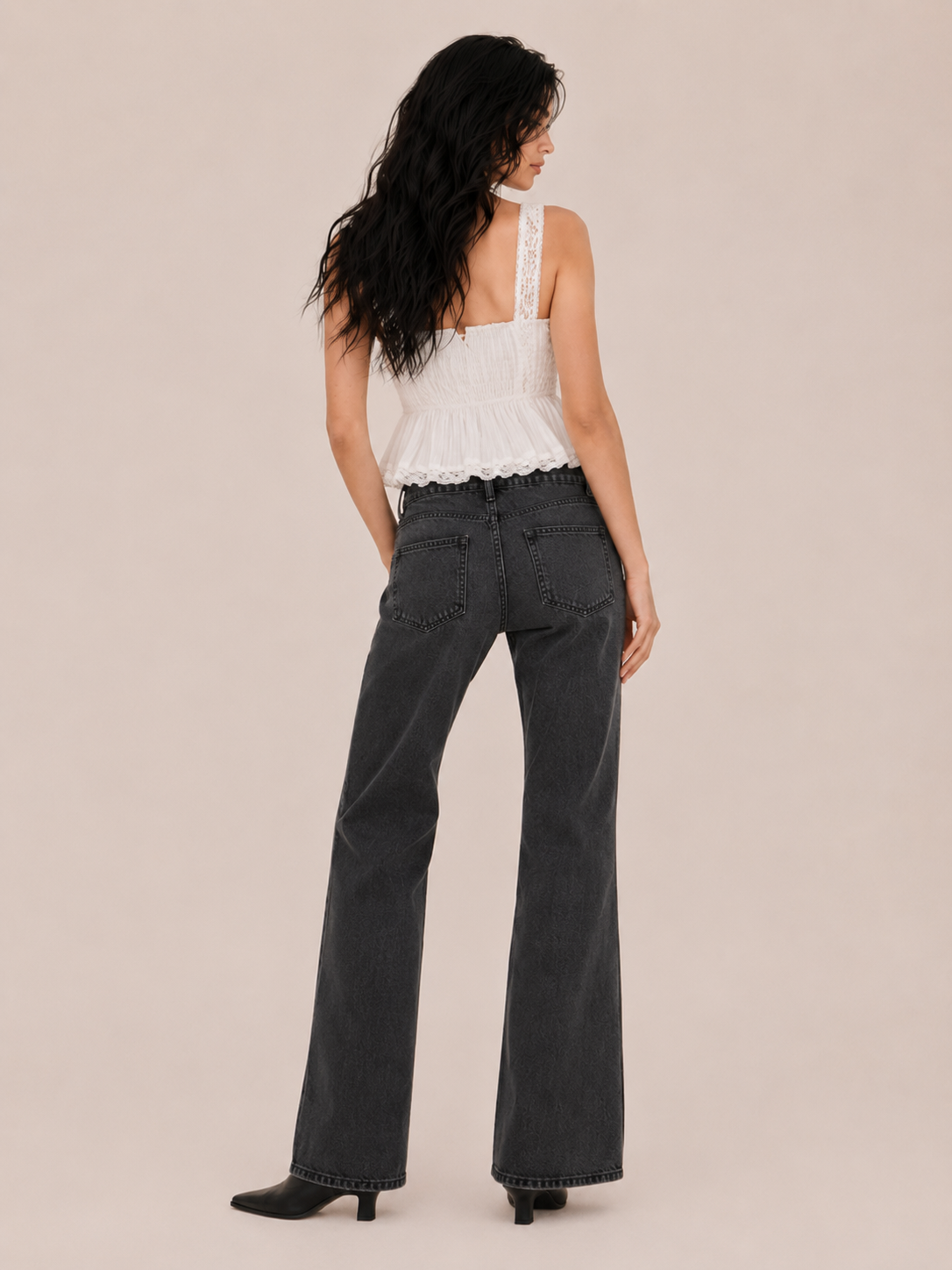 Vintage Flare Leg Jeans