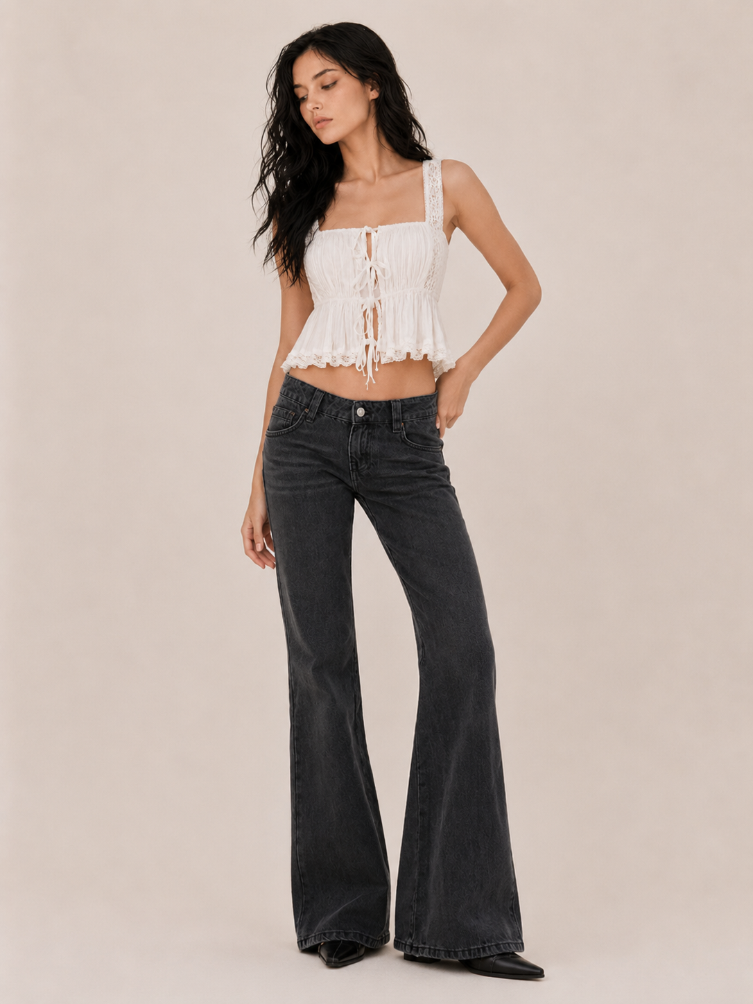 Vintage Flare Leg Jeans