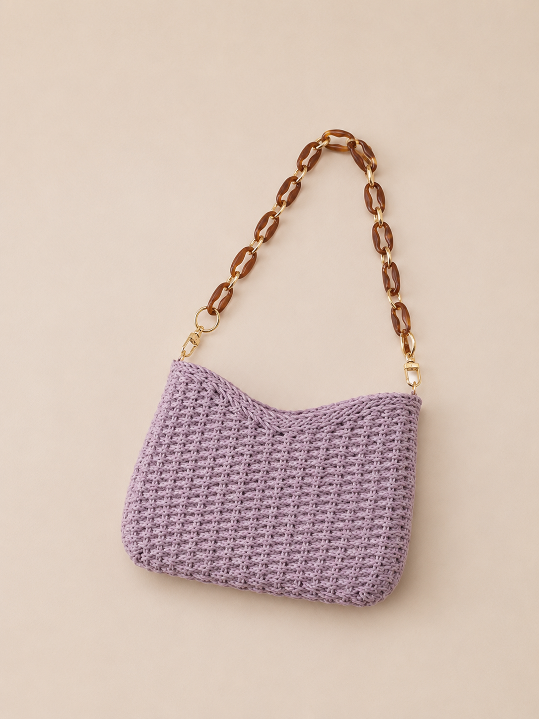 Chic Woven Slouchy Shoulder Bag