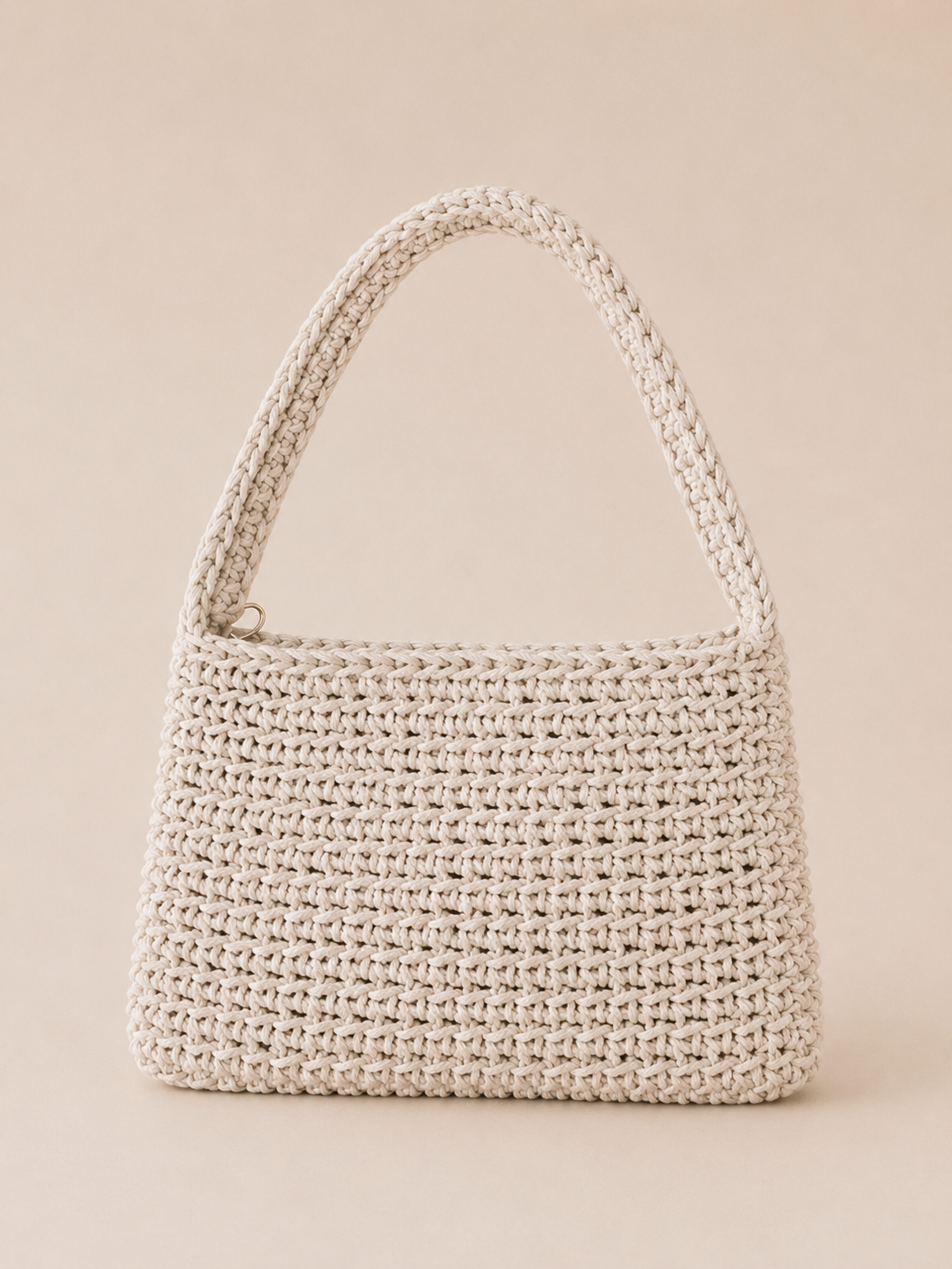 Fresh Solid Square Shape Underarm Shoulder Bag